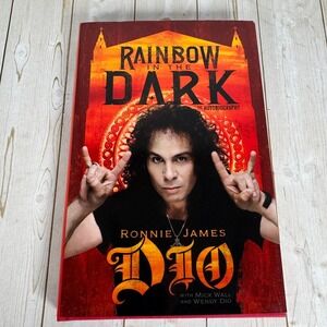 Rainbow in the Dark Ronnie James Dio 2021 Autobiography Hardcover Permuted Press